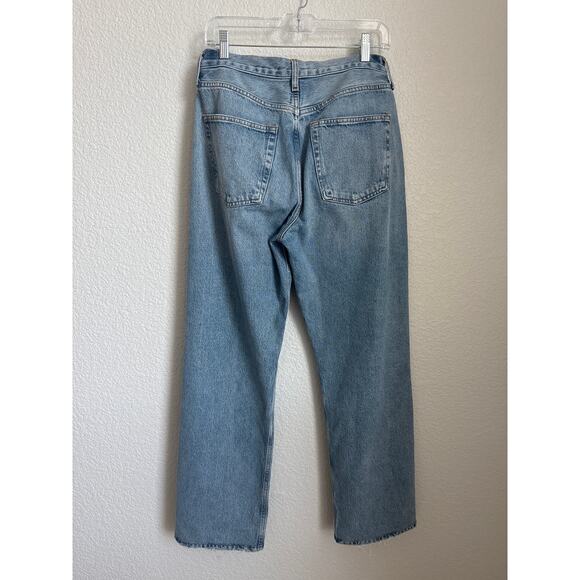 AGOLDE Kelly High Rise Relaxed Straight in Harmonic - Picture 6 of 8